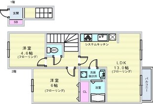 グレイスヒル畑の物件間取画像